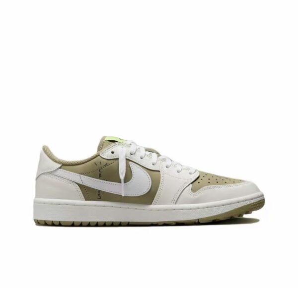 Nike Air Jordan 1 Retro Low Golf "Travis Scott - Neutral Olive"