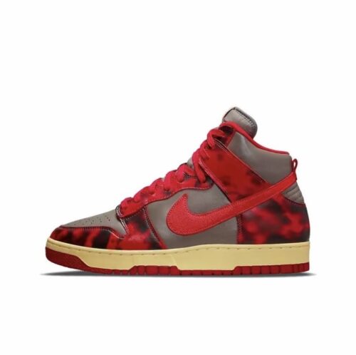 Nike Dunk High "1985 Red Acid Wash"