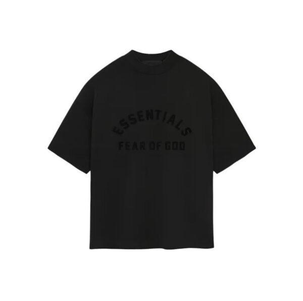 Футболка Fear Of God Essentials Heavy Crewneck "Black"