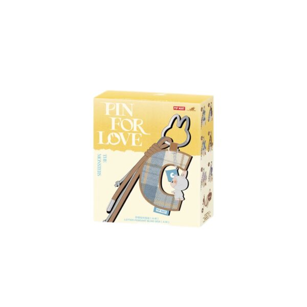 Игрушка Pop Mart THE MONSTERS Labubu Pin for Love A-M Letters Blind Box