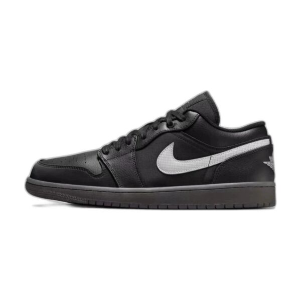 Nike Air Jordan 1 Low "Black-White Dark Smoke Grey"