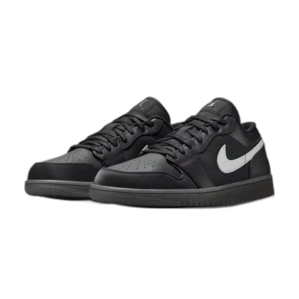 Nike Air Jordan 1 Low "Black-White Dark Smoke Grey"