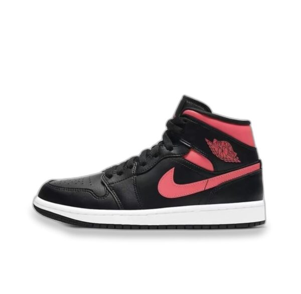 Nike Air Jordan 1 Mid "Black Siren Red" (W)