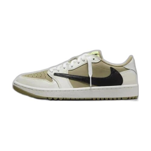 Nike Air Jordan 1 Retro Low Golf "Travis Scott - Neutral Olive"